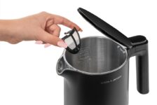 czajnik gÖtze & jensen kt700k czarny 2150w pojemność 1,5l kontroler strix