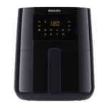 frytkownica beztłuszczowa philips essential ovi mini hd9252/90 czarny air fryer