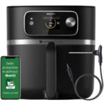 Frytkownica beztłuszczowa PHILIPS Ovi Smart 2.0 XXL HD9880/90 Air Fryer (Wi-Fi) z aplikacją i termometrem