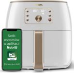 frytkownica beztłuszczowa philips premium ovi smart xxl hd9870/20 air fryer z formą do pieczenia i foremkami do babeczek
