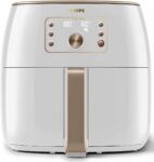 frytkownica beztłuszczowa philips premium ovi smart xxl hd9870/20 air fryer z formą do pieczenia i foremkami do babeczek