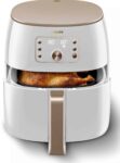 frytkownica beztłuszczowa philips premium ovi smart xxl hd9870/20 air fryer z formą do pieczenia i foremkami do babeczek