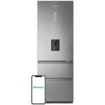 Lodówka HISENSE RT641N4WIE1 3D SkyLine No frost 200cm Szara Wi-Fi ConnectLife Metal Tech Cooling