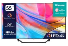 telewizor hisense 55a7kq 55'' qled 4k vidaa dolby atmos dolby vision