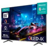 telewizor hisense 55e7kq pro 55" qled 4k 144hz dolby vision dolby atmos hdmi 2.1