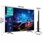 telewizor hisense 75e7kq pro 75" qled 4k 144hz dolby vision dolby atmos hdmi 2.1