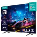telewizor hisense 75e7kq pro 75" qled 4k 144hz dolby vision dolby atmos hdmi 2.1