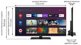 telewizor panasonic tx 55lx650e 55" led 4k android tv dolby vision dolby atmos hdmi 2.1