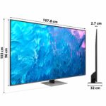 telewizor samsung qe75q77c 75" qled 4k 120hz tizen tv hdmi 2.1